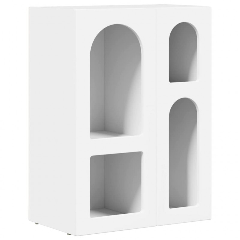 Bufet Biały 59 x 35 x 80.5 cm Materiał drewnopochodny