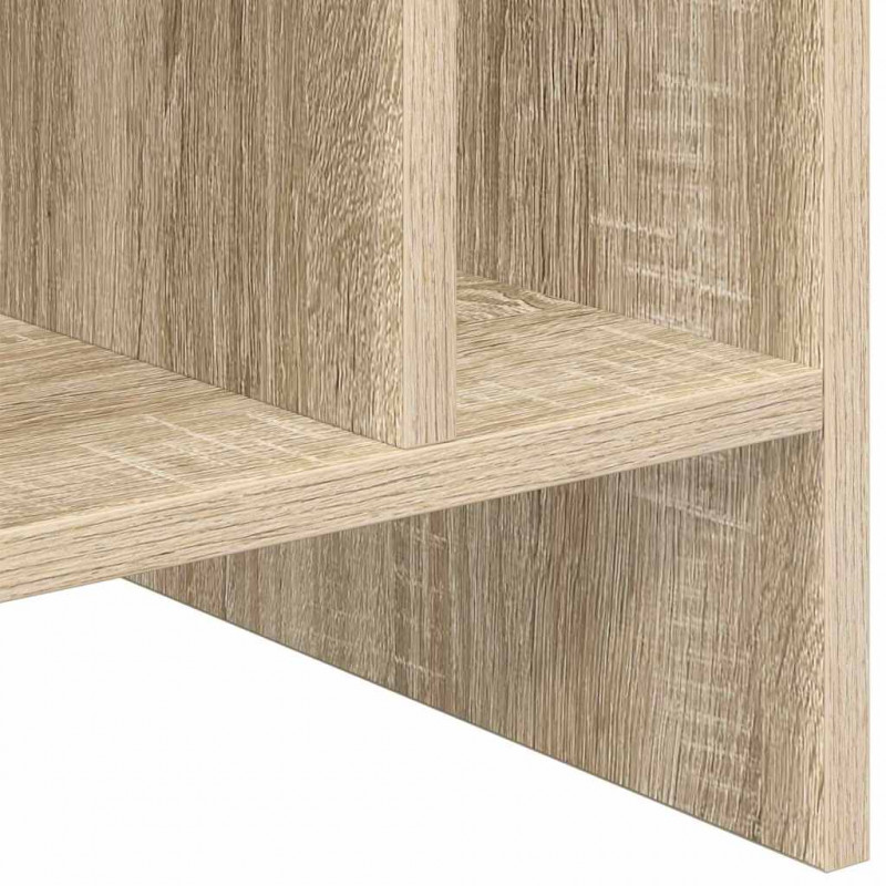 Szafka na płyty winylowe z półką Dąb Sonoma 78,5 x 35 x 45 cm