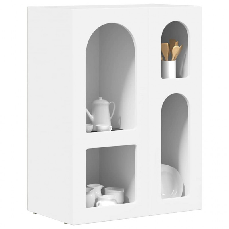 Bufet Biały 59 x 35 x 80.5 cm Materiał drewnopochodny