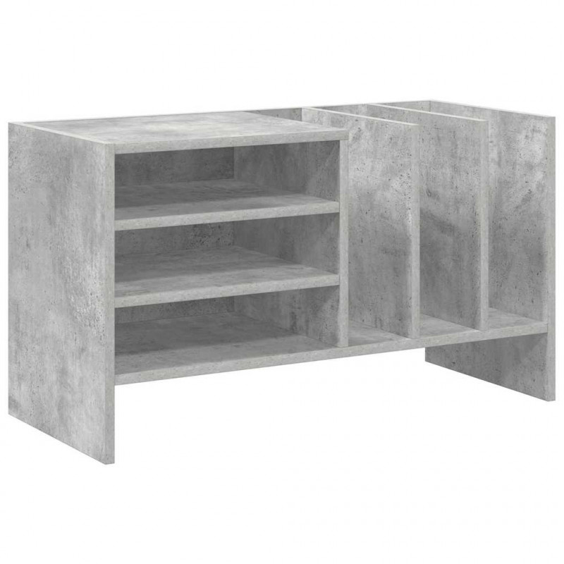 Szafka na płyty winylowe Betonowy szary 78,5 x 35 x 45 cm