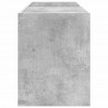 Szafka na płyty winylowe Betonowy szary 78,5 x 35 x 45 cm