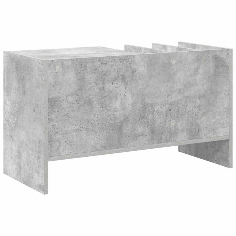 Szafka na płyty winylowe Betonowy szary 78,5 x 35 x 45 cm