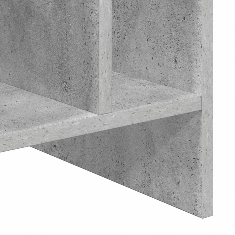 Szafka na płyty winylowe Betonowy szary 78,5 x 35 x 45 cm