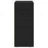 Bufet Czarny 59 x 35 x 80.5 cm Materiał drewnopochodny