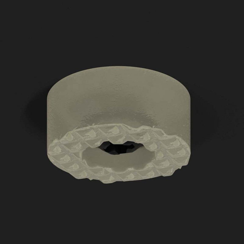 Bufet Czarny 59 x 35 x 80.5 cm Materiał drewnopochodny