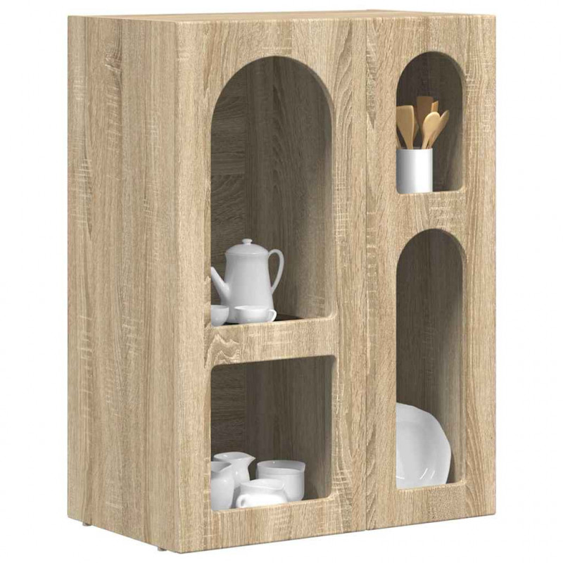 Bufet Dąb Sonoma 59 x 35 x 80.5 cm Materiał drewnopochodny