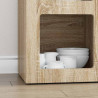 Bufet Dąb Sonoma 59 x 35 x 80.5 cm Materiał drewnopochodny