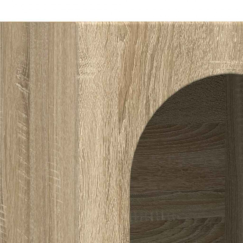 Bufet Dąb Sonoma 59 x 35 x 80.5 cm Materiał drewnopochodny