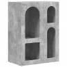 Bufet Betonowy szary 59 x 35 x 80.5 cm Materiał drewnopochodny