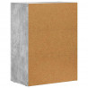 Bufet Betonowy szary 59 x 35 x 80.5 cm Materiał drewnopochodny