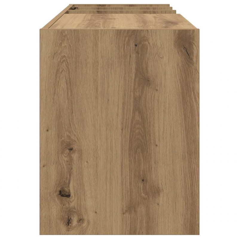 Szafka na płyty winylowe Dąb rzemieślniczy 78,5 x 35 x 45 cm