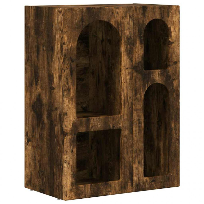 Bufet Dąb wędzony 59 x 35 x 80.5 cm Materiał drewnopochodny