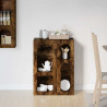 Bufet Dąb wędzony 59 x 35 x 80.5 cm Materiał drewnopochodny