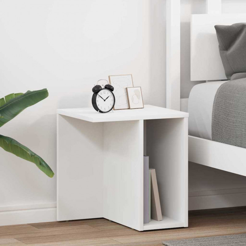 Stolik końcowy 2 pcs Biały 37 x 32 x 40 cm