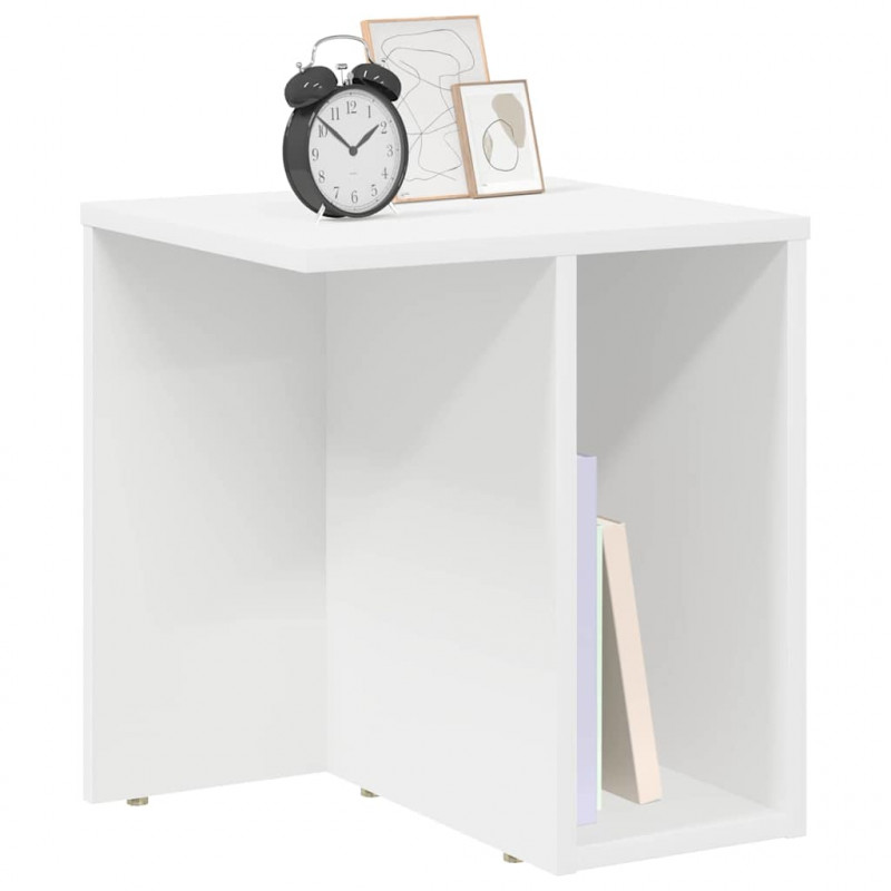 Stolik końcowy 2 pcs Biały 37 x 32 x 40 cm