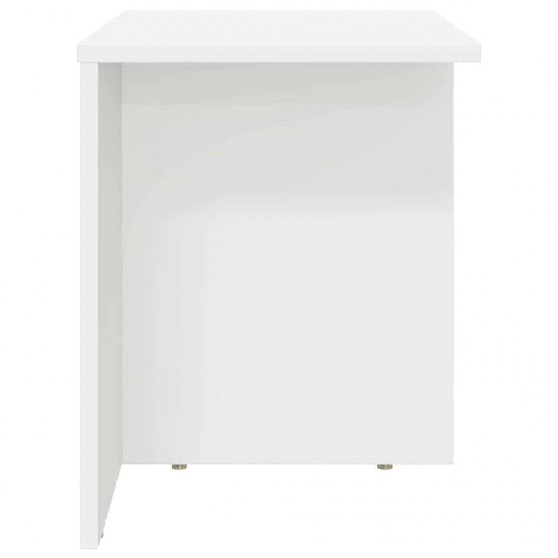 Stolik końcowy 2 pcs Biały 37 x 32 x 40 cm