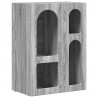 Bufet Szary Sonoma 59 x 35 x 80.5 cm Materiał drewnopochodny
