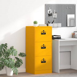 Szafka na dokumenty Musztardowy Żółty 45,5 x 42 x 106,5 cm