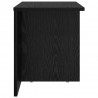 Stolik końcowy 2 pcs Czarny Dąb 37 x 32 x 40 cm