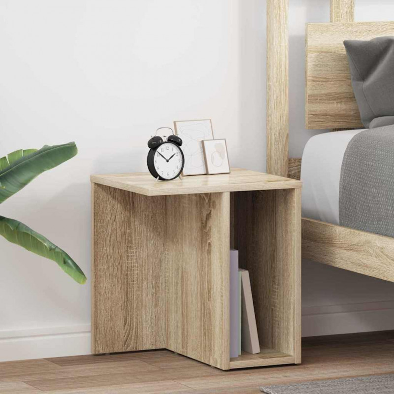 Stolik końcowy 2 pcs Dąb Sonoma 37 x 32 x 40 cm