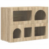 Bufet Dąb Sonoma 80,5 x 35 x 59 cm Materiał drewnopochodny