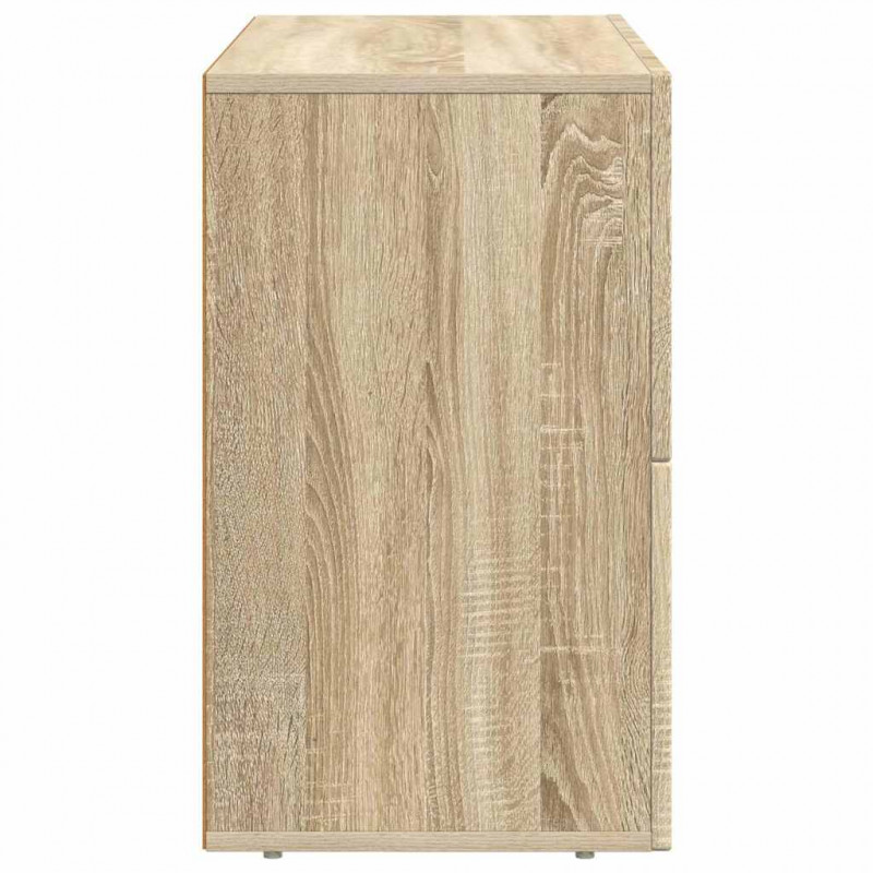 Bufet Dąb Sonoma 80,5 x 35 x 59 cm Materiał drewnopochodny