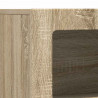 Bufet Dąb Sonoma 80,5 x 35 x 59 cm Materiał drewnopochodny
