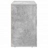 Bufet Betonowy szary 80,5 x 35 x 59 cm Materiał drewnopochodny