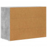 Bufet Betonowy szary 80,5 x 35 x 59 cm Materiał drewnopochodny