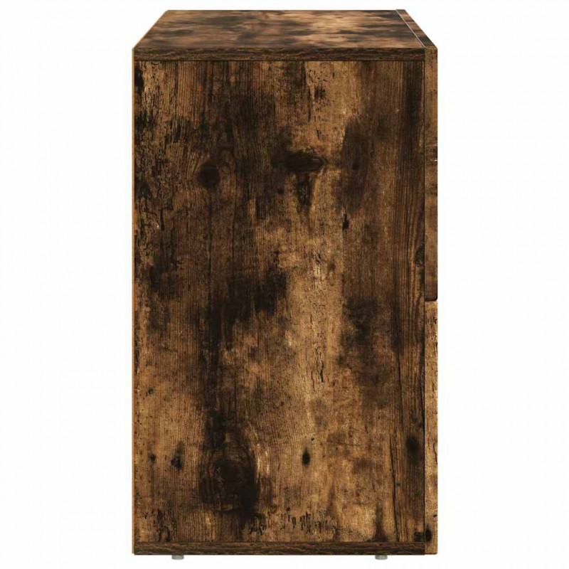 Bufet Dąb wędzony 80,5 x 35 x 59 cm Materiał drewnopochodny