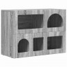 Bufet Szary Sonoma 80,5 x 35 x 59 cm Materiał drewnopochodny