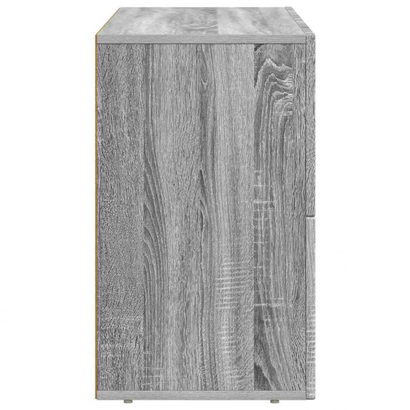 Bufet Szary Sonoma 80,5 x 35 x 59 cm Materiał drewnopochodny