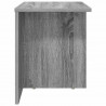 Stolik końcowy 2 pcs Szary Sonoma 37 x 32 x 40 cm