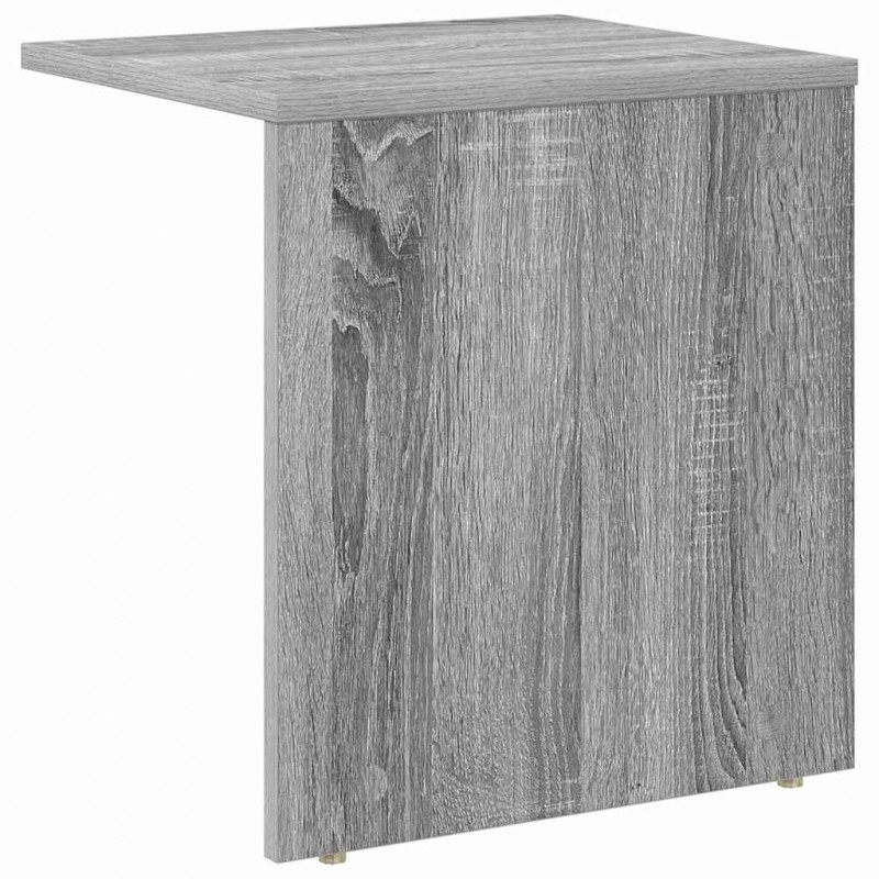 Stolik końcowy 2 pcs Szary Sonoma 37 x 32 x 40 cm