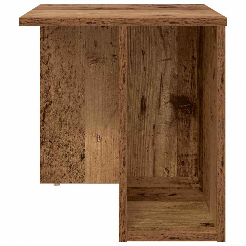 Stolik końcowy 2 pcs Stare drewno 37 x 32 x 40 cm