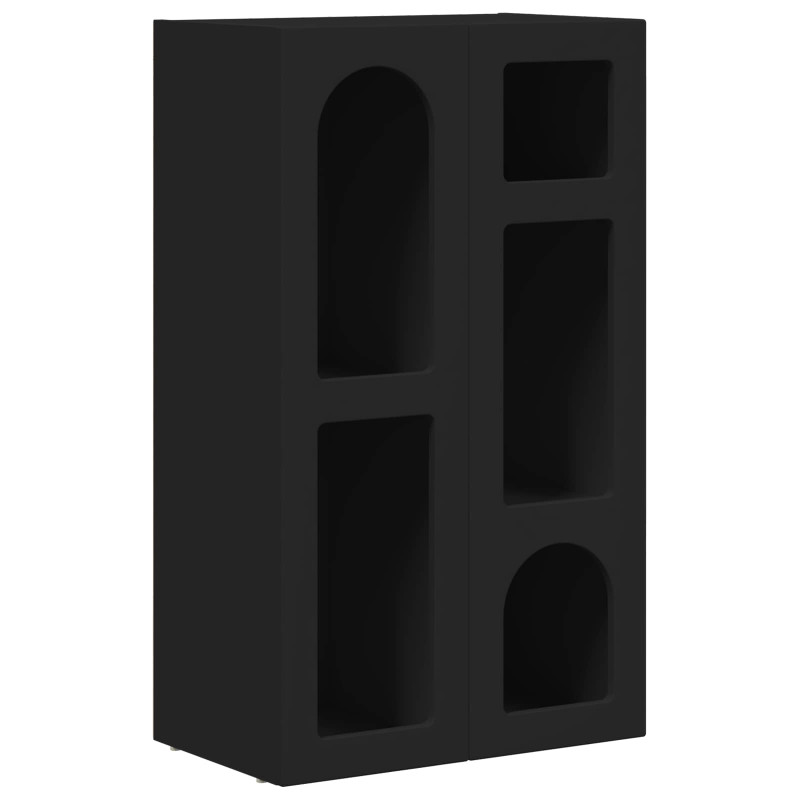 Bufet Czarny 59 x 35 x 100,5 cm Materiał drewnopochodny
