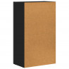 Bufet Czarny 59 x 35 x 100,5 cm Materiał drewnopochodny