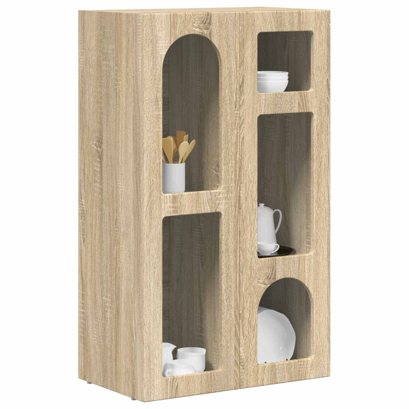 Bufet Dąb Sonoma 59 x 35 x 100,5 cm Materiał drewnopochodny