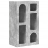 Bufet Betonowy szary 59 x 35 x 100,5 cm Materiał drewnopochodny