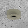 Bufet Betonowy szary 59 x 35 x 100,5 cm Materiał drewnopochodny