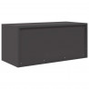 Szafka do przechowywania Czarny 90 x 40 x 40 cm Stal