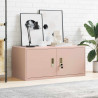 Szafka do przechowywania Różowy 90 x 40 x 40 cm Stal