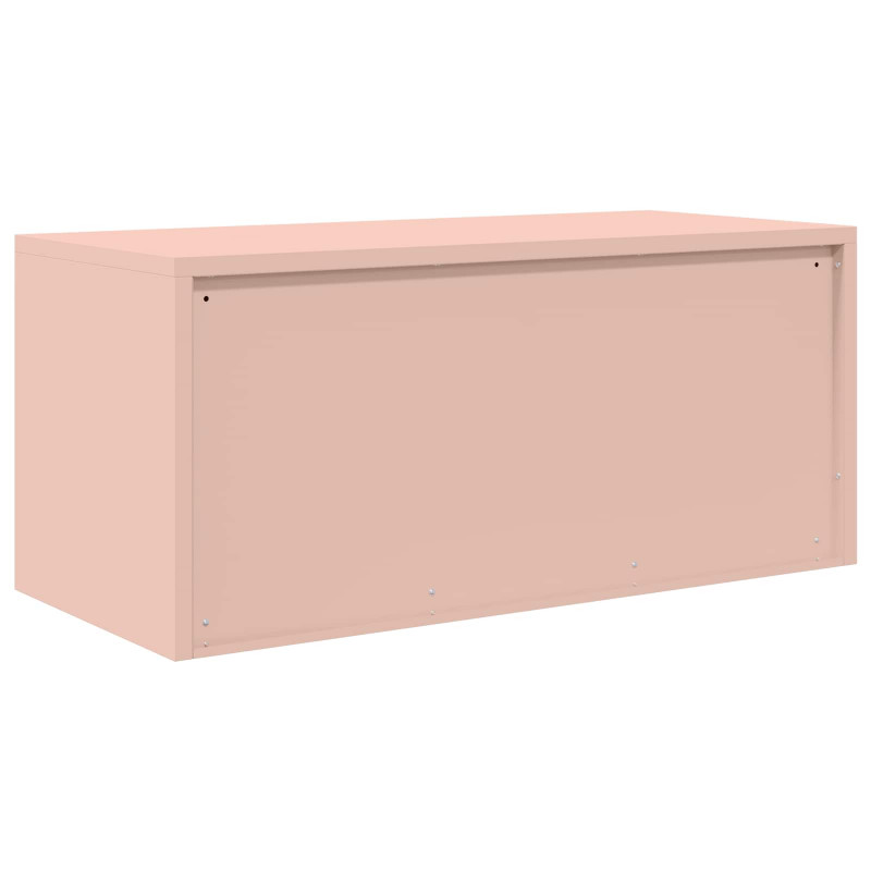 Szafka do przechowywania Różowy 90 x 40 x 40 cm Stal
