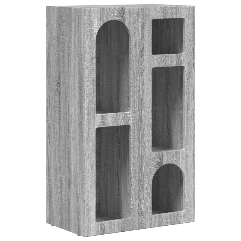 Bufet Szary Sonoma 59 x 35 x 100,5 cm Materiał drewnopochodny