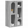 Bufet Szary Sonoma 59 x 35 x 100,5 cm Materiał drewnopochodny