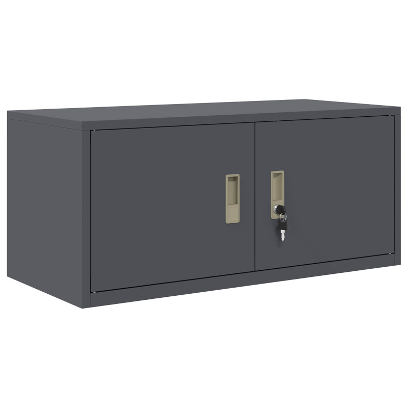 Szafka do przechowywania Antracyt 90 x 40 x 40 cm Stal