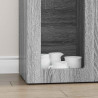 Bufet Szary Sonoma 59 x 35 x 100,5 cm Materiał drewnopochodny