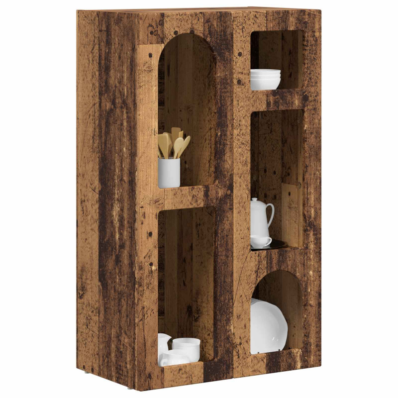 Bufet Stare drewno 59 x 35 x 100,5 cm Materiał drewnopochodny