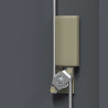 Szafka do przechowywania Antracyt 90 x 40 x 40 cm Stal