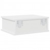 Stolik nocny 2 pcs Biały 40 x 31 x 15 cm